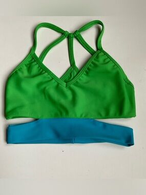 Five Dancewear Maverick Bra Simply Green